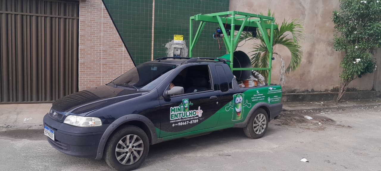 Mini Entulho veículo
